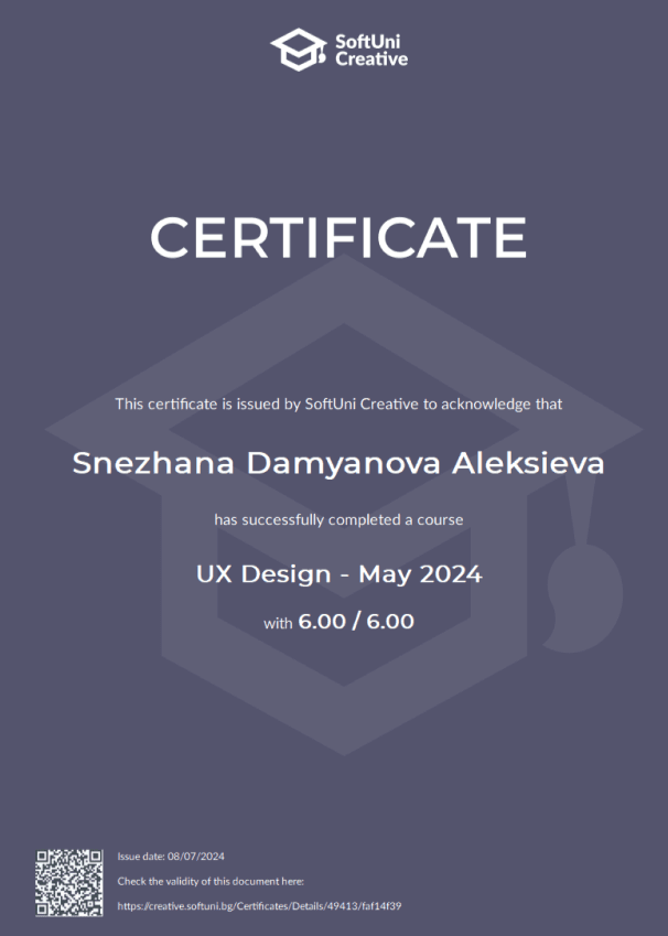 Certificate image